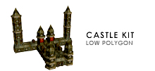 Low Poly Castle Kit